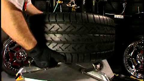 Removal Operations - Official Pirelli Run-Flat Tire Instruction