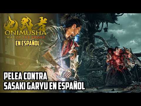 Fight against Sasaki Garyu Onimusha: Way of the Sword PS5 In Spanish