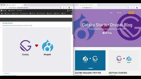 Drupal and Gatsby Live Preview (Create Content)