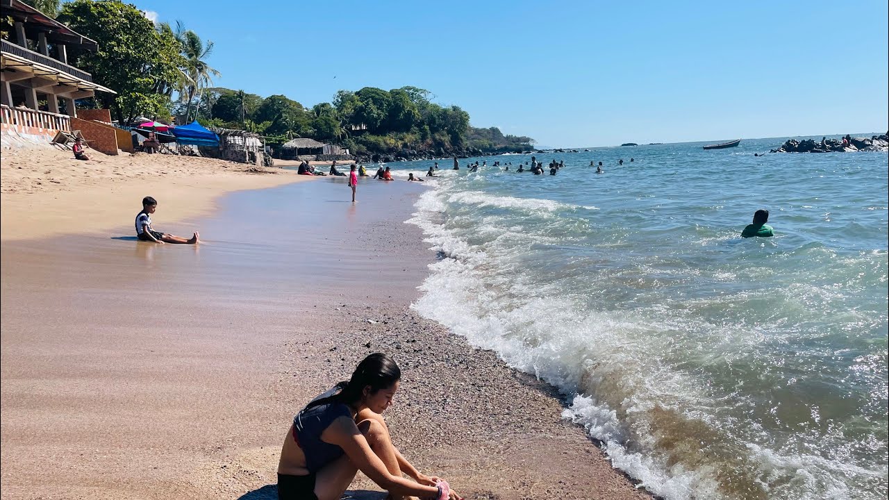 Mi playa favorita en El Salvador 🇸🇻🏝️ - YouTube
