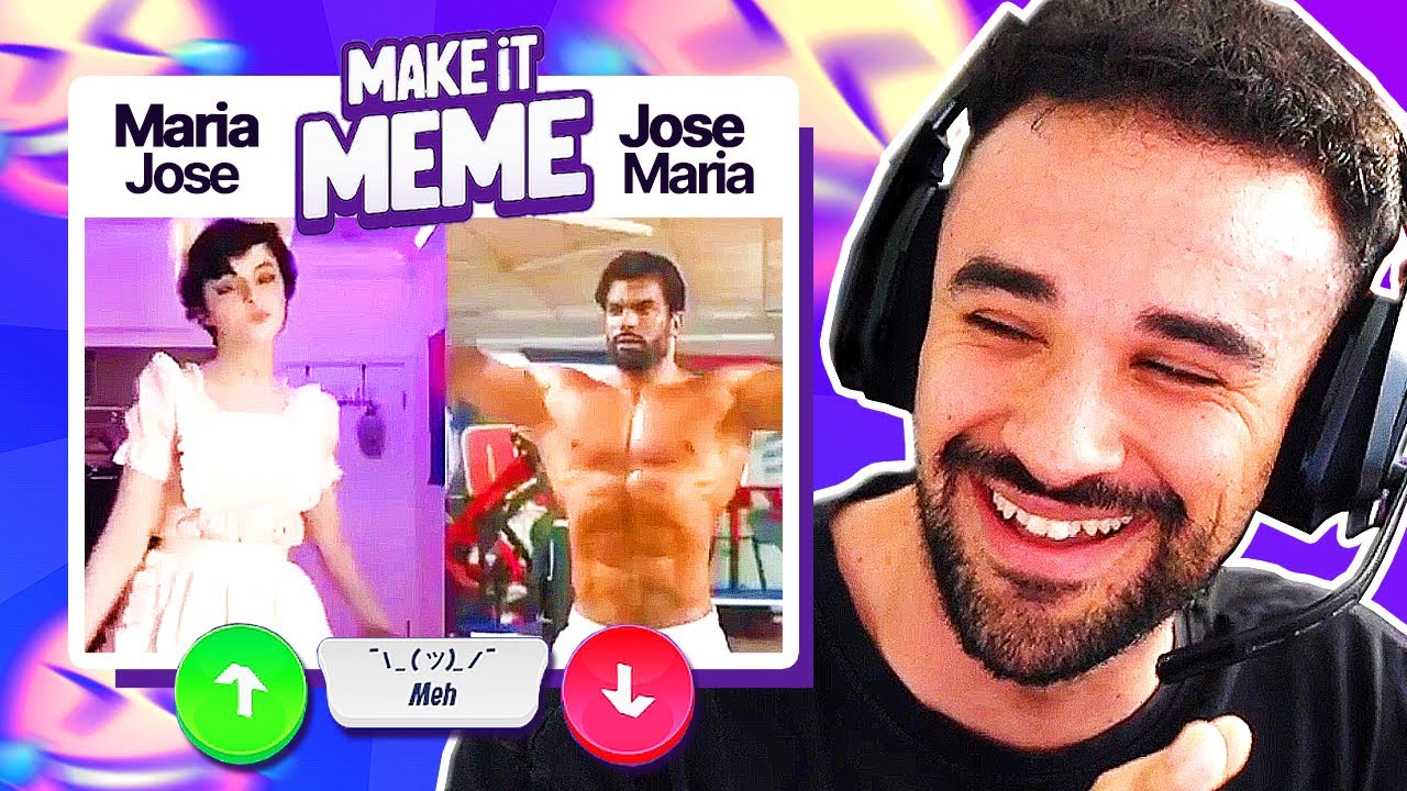 Jugando MAKE IT MEME con SUBS EN TWITCH | IlloJuan
