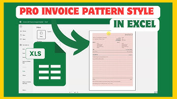 Pro Invoice  in Minutes Excel Pattern Style Secrets