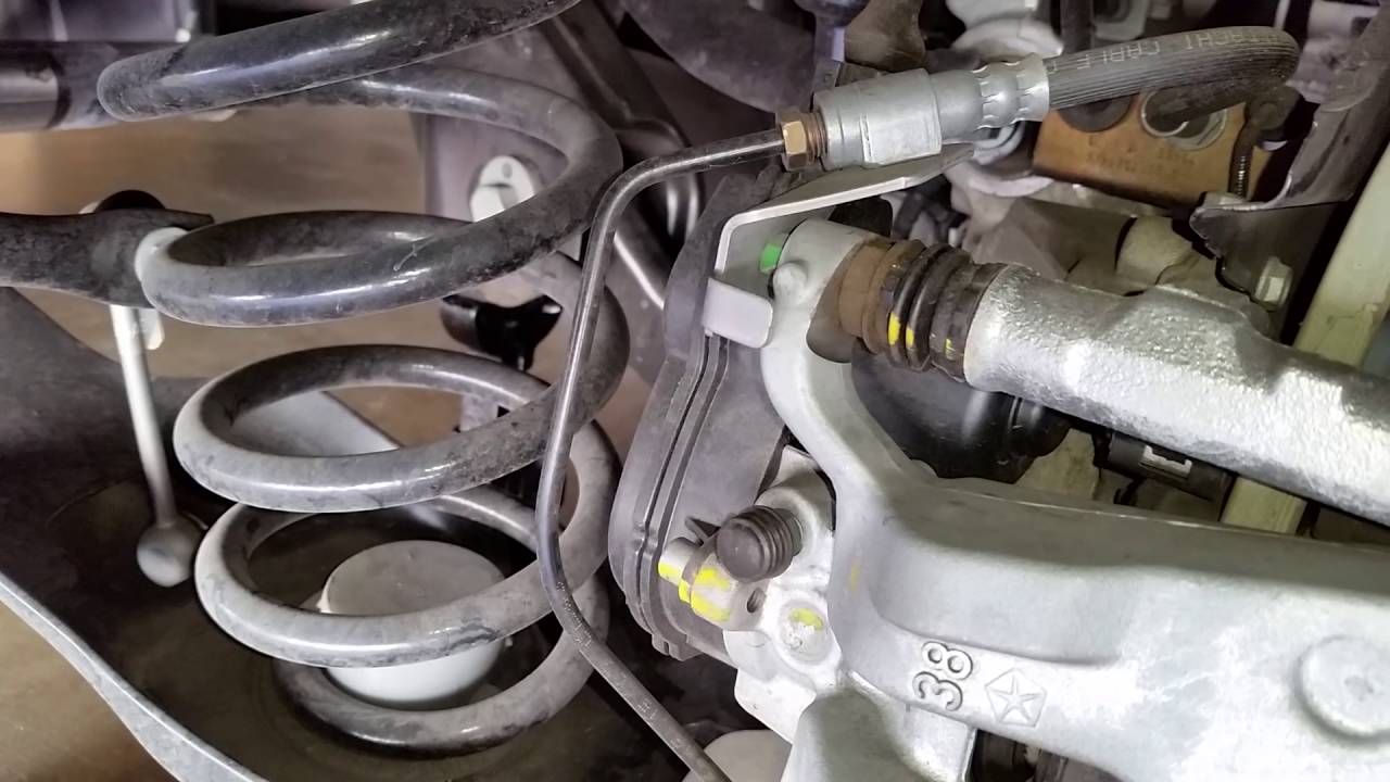 Jeep Cherokee Brake Change