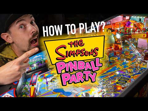 Обзор правил The Simpsons Pinball Party или просто пинбол Симпсоны и как в него играть?