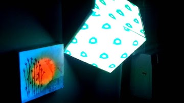 Projection mapping on different surfaces