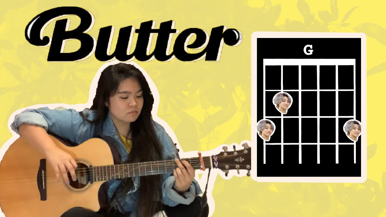 [Guitar Tutorial] Butter - BTS (방탄소년단)