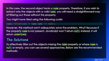 How to Remove Elements from an Array with Undefined or Null Properties in JavaScript