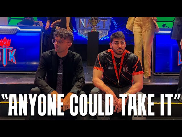 MobaZane Talks To Trex Before The Grand Finals Anyone could take it class=