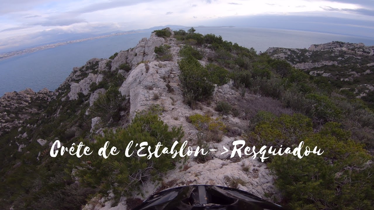 Crête de l'Establon vers le Resquiadou | Le Rove
