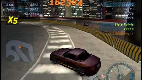 T6 1st lap 420k - Need for speed underground 1 drift
