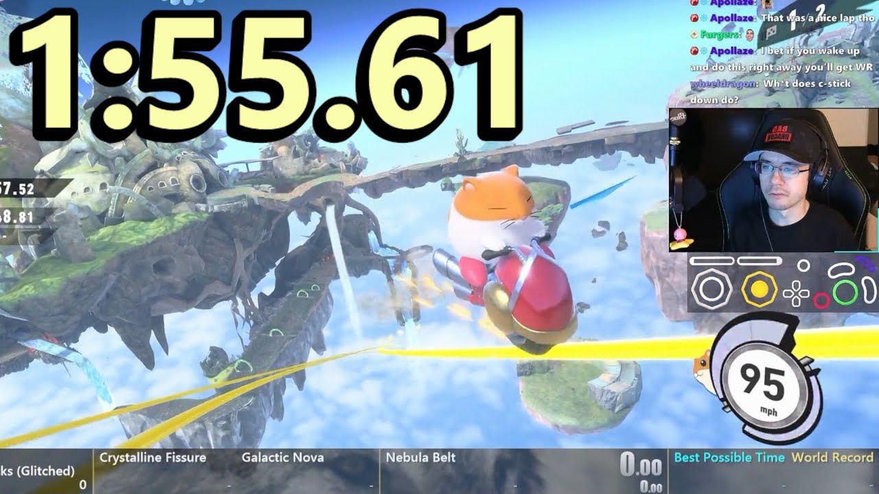 Kirby Air Riders - Airtopia Ruins Time Attack за 