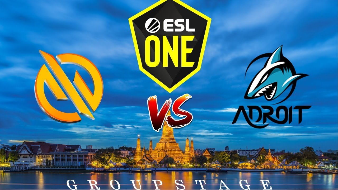 Motivade.Trust Gaming vs Team Adroit BO3  | ESL One Thailand 2020: Asia