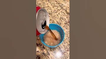 #new video! How to split a can of Coca Cola! #tiktok #asmr #asmrsounds 🥤