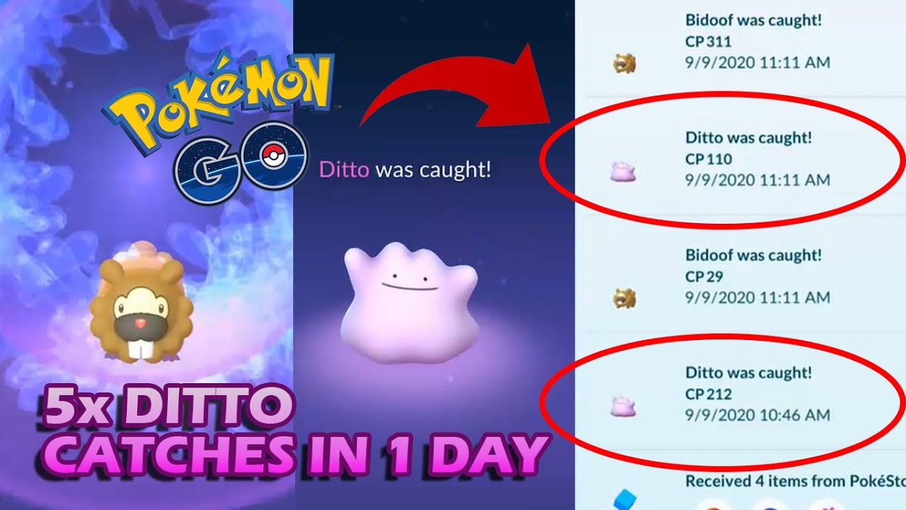 How to Catch Ditto Pokemon GO? Everything you Need to Know