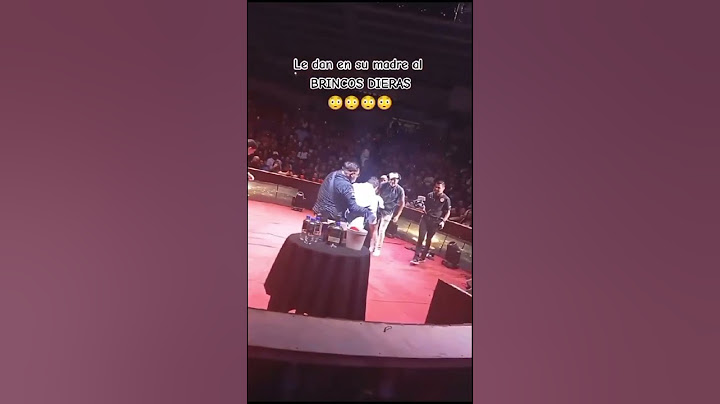 Le pegan a Brincos Dieras por primera vez en su show 🤡