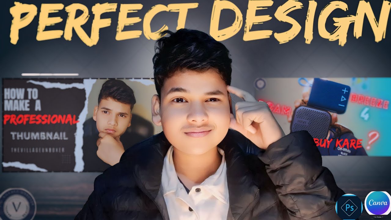 How To Make YouTube Thumbnails (EASY) | YouTube Thumbnail Kaise Banaye 🔥