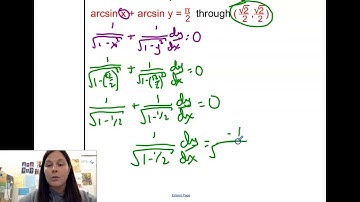 5.6D2 Tangent Lines for Inverse Trig