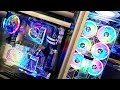 CRAZY Custom Water Cooled Gaming PC Builds Computex 2019 - Thermaltake