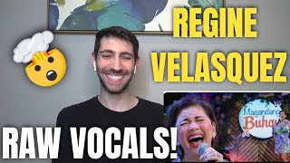 Regine Velasquez - Dahil Mahal Na Mahal Kita (Raw Mic-Feed Vocals) | REACTION