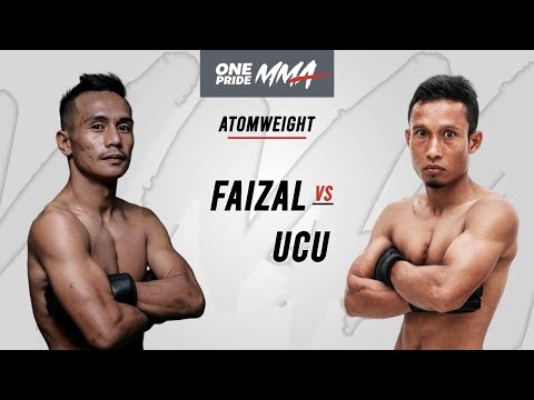 FAIZAL LASE VS UCU ROHENDI | FULL FIGHT ONE PRIDE MMA 74 LOCAL PRIDE #9 JAKARTA