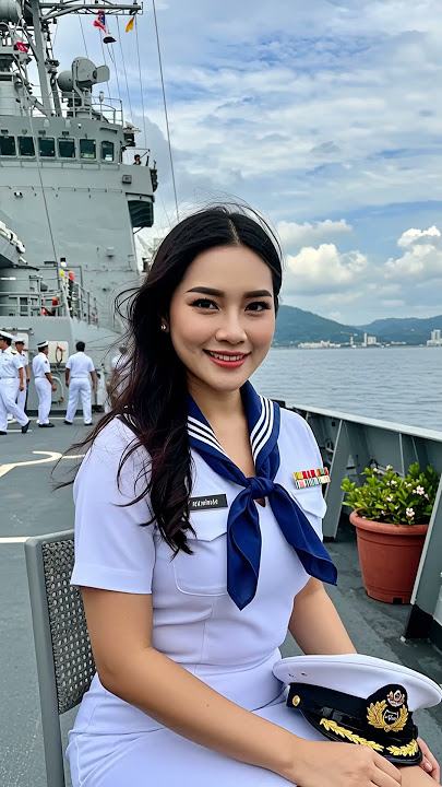 Unveiling the Most Alluring Women in Navy Uniforms #navy #womeninuniform #military #naval #shorts