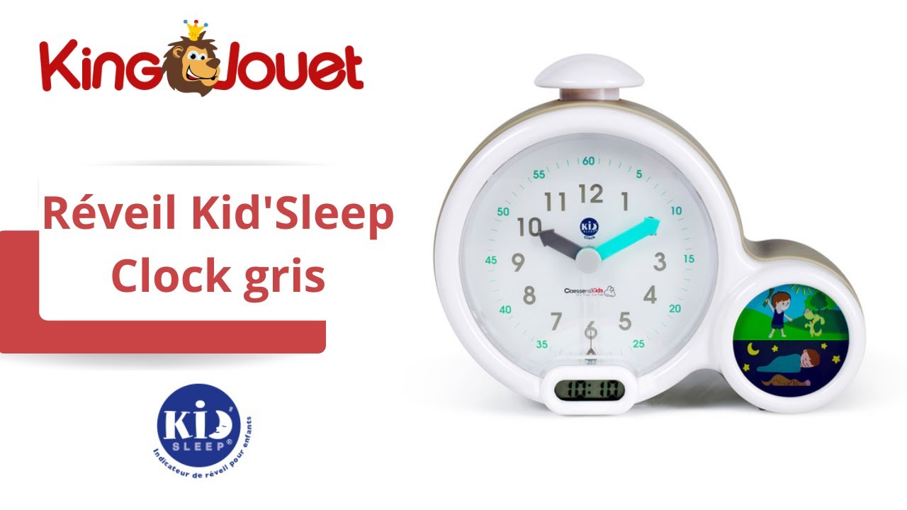 Réveil Kid'Sleep Clock rose Pabobo : King Jouet, Activités d'éveil