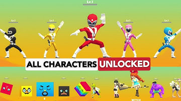 Smashing Rush: Parkour Action Run Game | All Characters Unlocked Preview