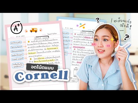 จดโน้ตแบบ Cornell คืออะไร? ทำให้เรียนเก่งจริงหรอ!? Peanut Butter