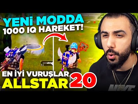 YENİ MODDA GÖRÜLMEMİŞ AKIL DOLU HAREKETLER!! EN İYİ VURUŞLAR ALLSTAR #20 | PUBG MOBILE