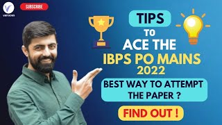 How To Attempt IBPS PO MAINS 2022 EXAM II कल ऐसे ही Attempt करना है !!!!!