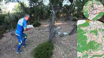 2025 WMOC - Forest Long Final: Cassa de la Selva - Course 7 (M40B) 7.4 km, 335 m