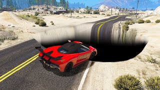 Cars vs Potholes.. GTA 5