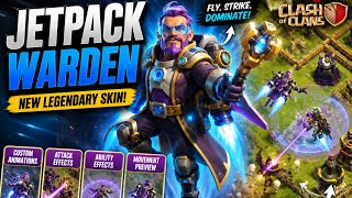 NEW Legendary Jetpack Warden Skin 🚀 Full Animations &amp; Effects