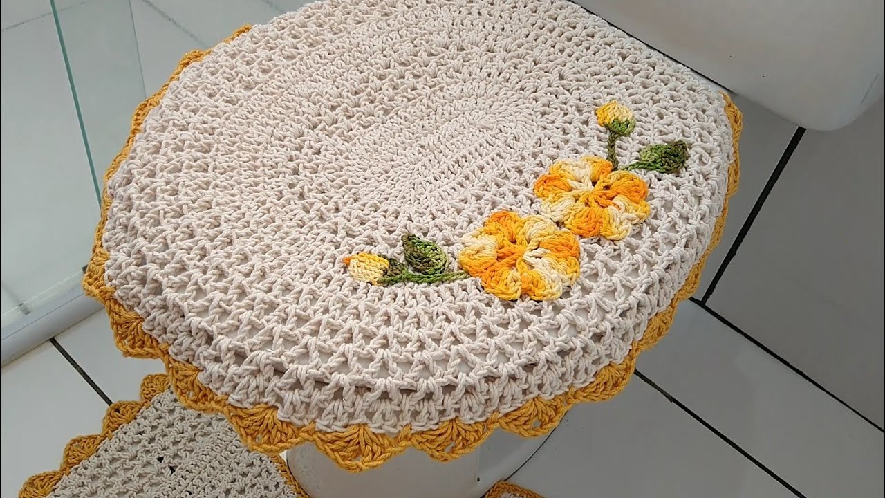 TAMPA DO VASO JOGO DE BANHEIRO OVAL PONTO V