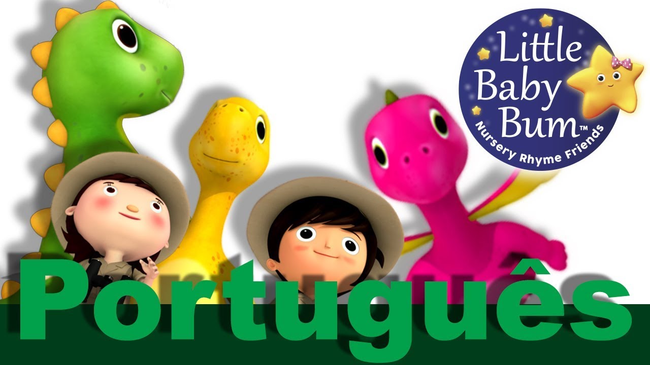 Little Baby Bum em Português, Dez Dinossauros, Desenho para Bebe