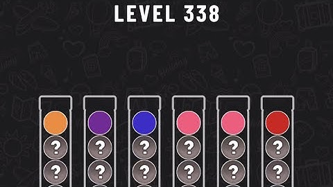 Ball Sort Puzzle Level 338 #ballsortpuzzle #ballsortpuzzlegameplay #puzzlegame #mobilegames