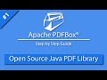 Apache PDFBox Tutorial | PDFBox Java example | Apache PDFBox example