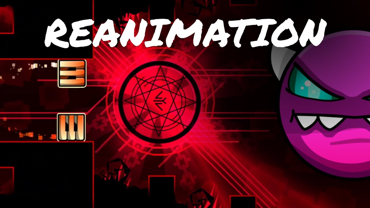 Reanimation by Terron 100% [Medium Demon] Geometry Dash - YouTube