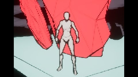 Unreal Engine 4 / 3d Pixel Art /  Post Process #indiedev #Gamedev #indiegame