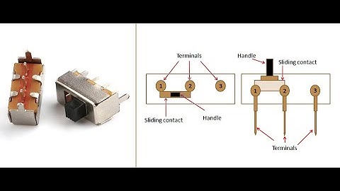 How does a slide switch work？