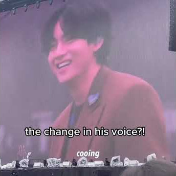 His voice change so fast..😫😭😭#taehyung