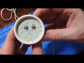 Как перепаять светодиоды на лампочке. Ремонт светодиодных лампочек спотов How to repair an led lamp