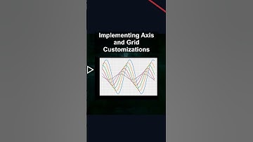 Implementing Axis and Grid Customizations #ai #artificialintelligence #machinelearning #aiagent