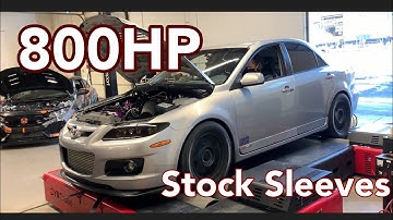 Mazdaspeed6 making some serious jam on the dyno