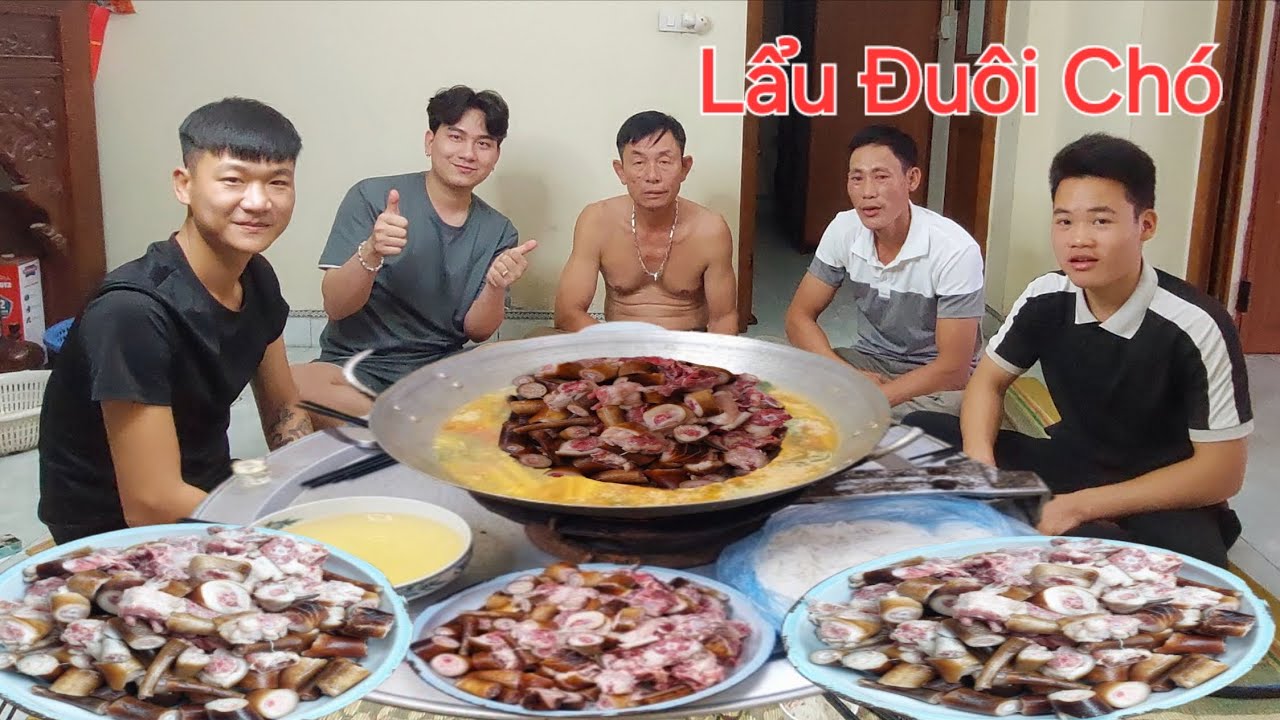 Lẩu Đuôi Cầy.Món Ăn Rất Ngon | Biển Nguyễn ngọc 