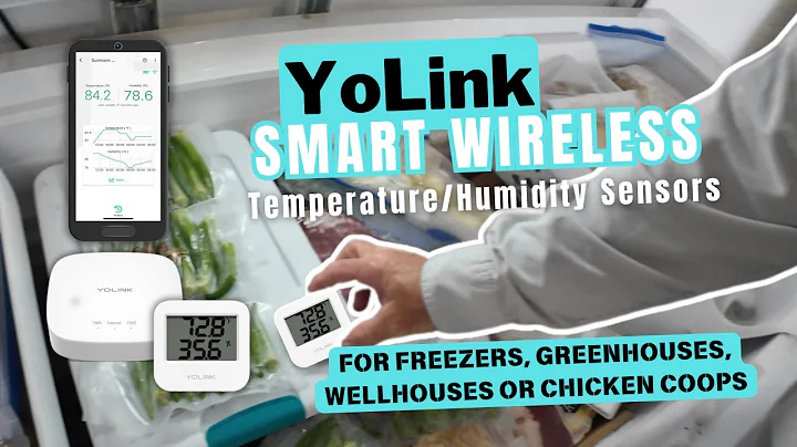 SMART WIRELESS TEMPERATURE Sensors | BEST FREEZER ALARM | YoLink