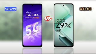 Vivo T4 Lite 5g vs IQOO Z9x 5g |