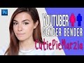 YOUTUBER GENDER BENDER ►CutiePieMarzia as a man?