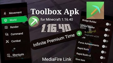 toolbox infinite time for 1.16.40 | #ToolboxForMinecraft #MinecraftPe #ToolboxTrolling