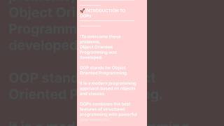 introduction to oops#coding